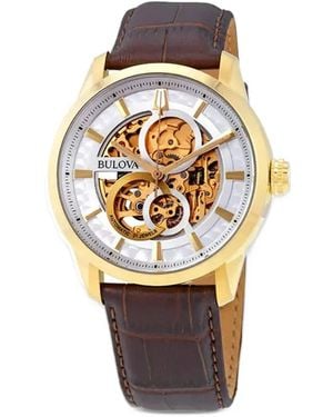 Bulova Sutton 43Mm Watch - Metallic