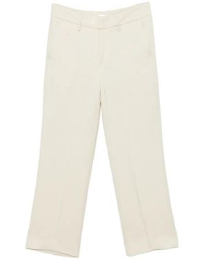 Dondup Zip Trousers - White