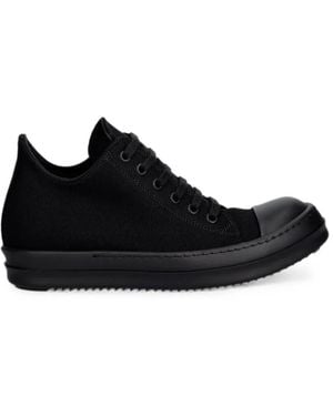 Rick Owens Low-Top Sneakers - Black