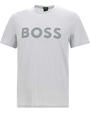 BOSS ロゴ Tシャツ - グレー