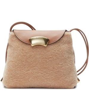 3.1 Phillip Lim Id Petite Soft Leather Shoulder Bag - Natural