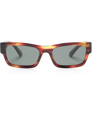 Prada Occhiali Da Sole Squadrati - Grigio