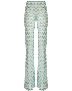 Missoni Pantalon De Plage À Imprimé Abstrait - Green