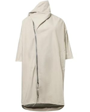 Rick Owens Sail Biker Coat - White