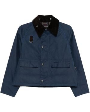 Barbour Corduroy-Collar Jacket - Blue