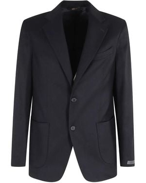 Briglia 1949 Wool Single-Breasted Jacket - Black