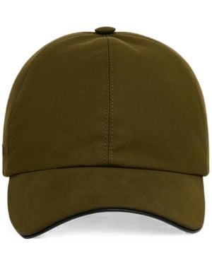 Ferragamo Cappello Da Baseball Con Dettaglio Tono Su Tono - Verde