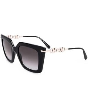 Ferragamo Eyewear Gancini Square-Frame Sunglasses - Metallic
