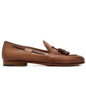 Magnanni Loafer mit Quasten - Braun