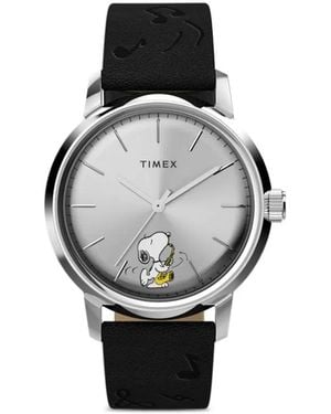 Timex X Peanuts Marlin Automatic Saxophone 40Mm - Black