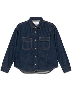 SLVRLAKE Denim Giacca-Camicia Fairview - Blu