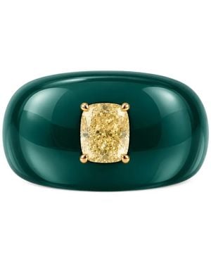 SOLO for Diamonds Diamond Dome Ring - Blue