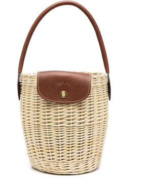 Longchamp Épure Bucket Bag - White