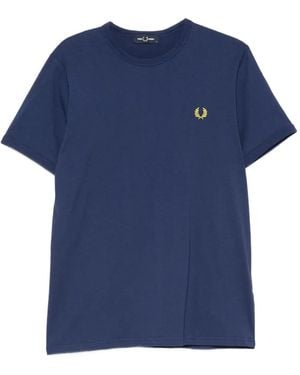 Fred Perry Ringer T-Shirt - Blue