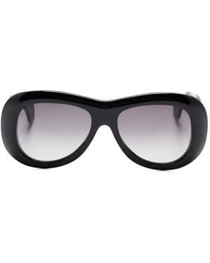 Aquazzura Bella Sunglasses - Black
