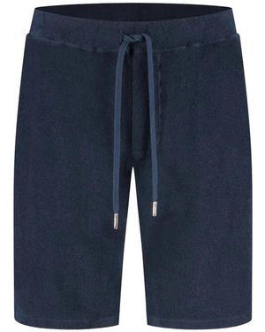 Fedeli Drawstring Shorts - Blue