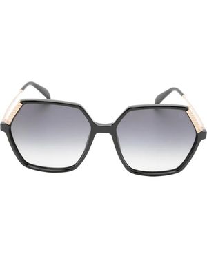 Tous Geometric-Frame Sunglasses - Black
