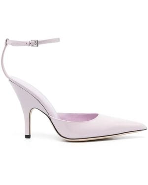 BY FAR Eliza 75Mm Pointed-Toe Pumps - Pink
