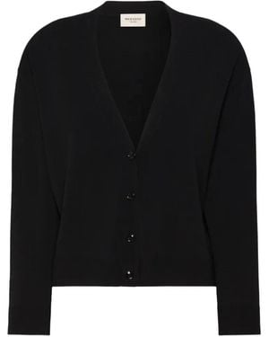 Weekend by Maxmara Boario Cardigan Mit V-Ausschnitt - Schwarz