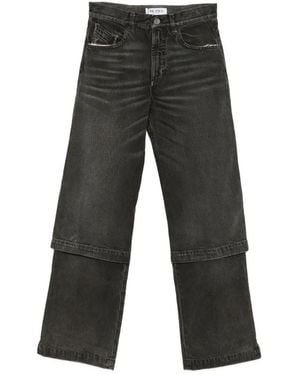 The Attico Cotton Jeans - Gray