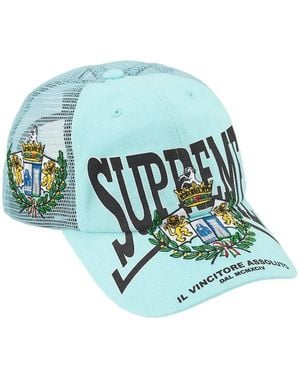 Supreme Logo Cap - Blue