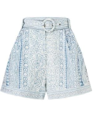 CAMILLA The Hum Of The Alhambra Shorts - Blue
