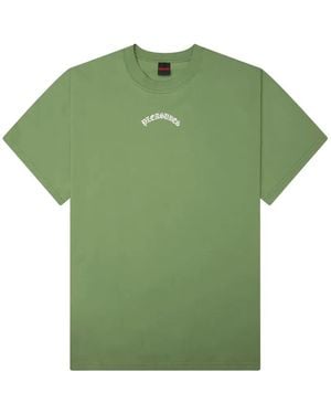 Pleasures T-Shirt Athor À Logo Imprimé - Green
