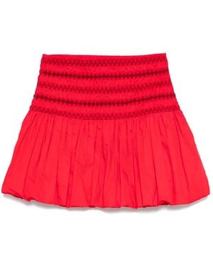 Maje Embroidered Mini Skirt