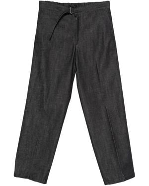 Costumein Jonh Belt Trousers - Grey