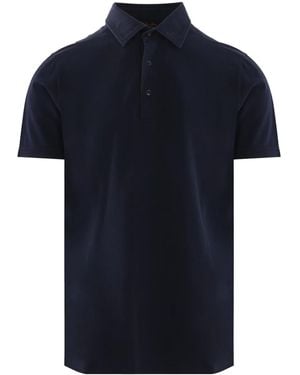Loro Piana Cotton Polo Shirt - Blue