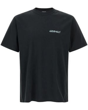 Gramicci Joker Graphic-Print T-Shirt - Black