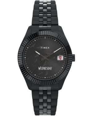 Timex X Wednesday Legacy 36 Mm - Zwart