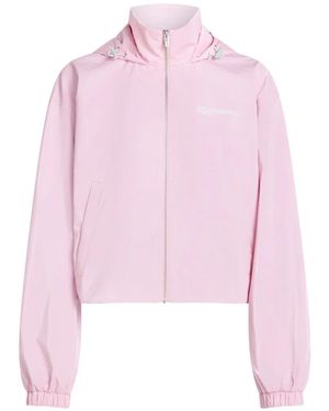 KARL LAGERFELD Hooded Jacket - Pink