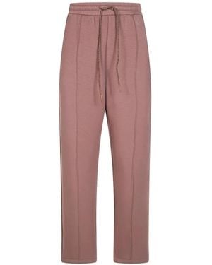 Weekend by Maxmara Drawstring Logo Track Pants - Red