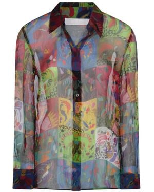 Chloé Silk Shirt - Blue