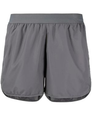 Thom Browne Flyweight Tech 4-bar Running Shorts - Grey