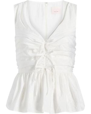 Cinq À Sept Sina Top - White