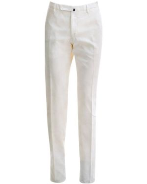 Incotex Flat-Front Trousers - Grey