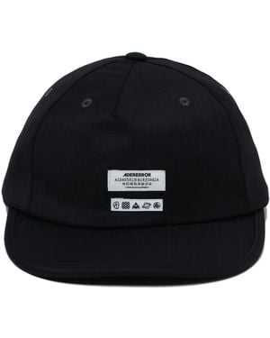Adererror Langle Embroidered Baseball Cap - Black
