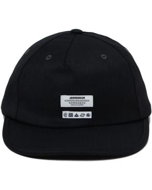 Adererror Langle Embroidered Baseball Cap - Black