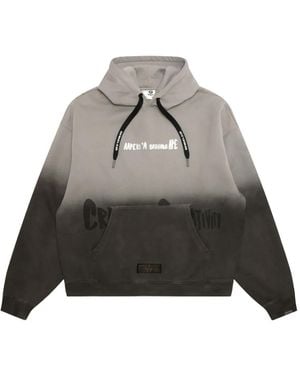 Aape By A Bathing Ape Hoodie À Logo Imprimé - Gris