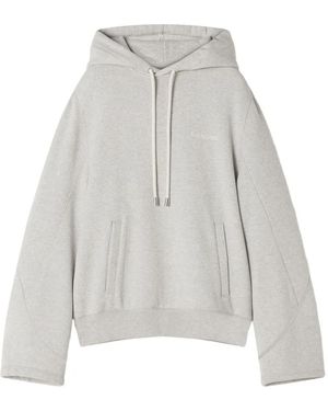 Lanvin Light Hoodie Sweater - White
