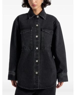 Manière De Voir デニムシャツ - ブラック