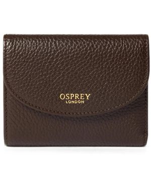 Osprey Small Core Leather Wallet - Brown