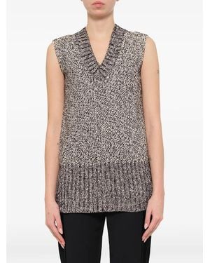 Lanvin Knitted Top - Grey