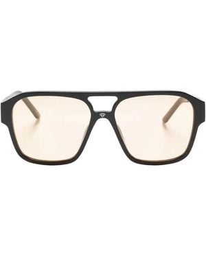 FACE HIDE Getönte Pilotenbrille - Natur