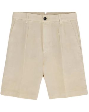 Fortela Bermudas Con Detalle De Logo - Blanco