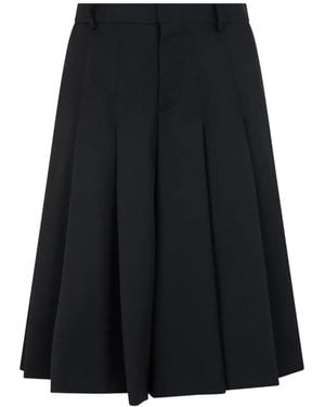 Moschino Pleated Shorts - Black