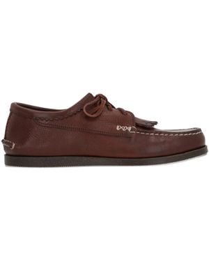 Yuketen Italian Blucher Bootschoenen - Bruin