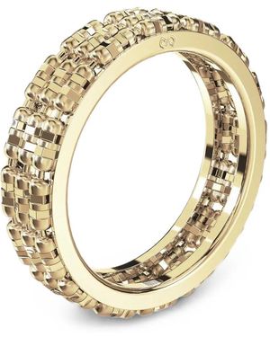 Desmo Anillo Infinity World Texturizado - Metálico
